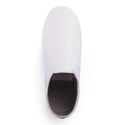 Unisex 006 PU Leather Upper Slip-on Jazz Shoe for Women and Men's Dance Shoes
