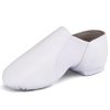 Unisex 006 PU Leather Upper Slip-on Jazz Shoe for Women and Men's Dance Shoes