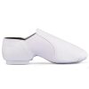 Unisex 006 PU Leather Upper Slip-on Jazz Shoe for Women and Men's Dance Shoes