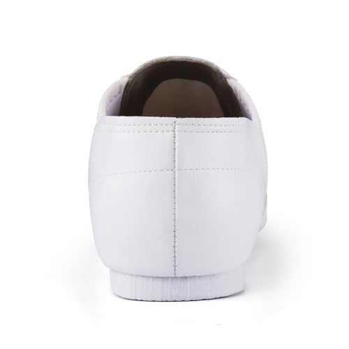 Unisex 006 PU Leather Upper Slip-on Jazz Shoe for Women and Men's Dance Shoes
