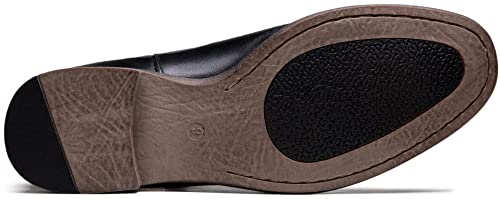 Men's Chelsea Boots Leather Lightweight Casual Chukka Ankle Boots Classic Elastic Dress Boots for Men
