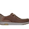 Men's John Deere Leather Moc Toe Bungee Hands Free Slip-ins Oxford