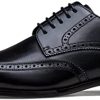 Men's Dress Shoes Leather Wingtip Formal Business Oxford Shoes Brogue Retro Derby Dress Shoes for Men