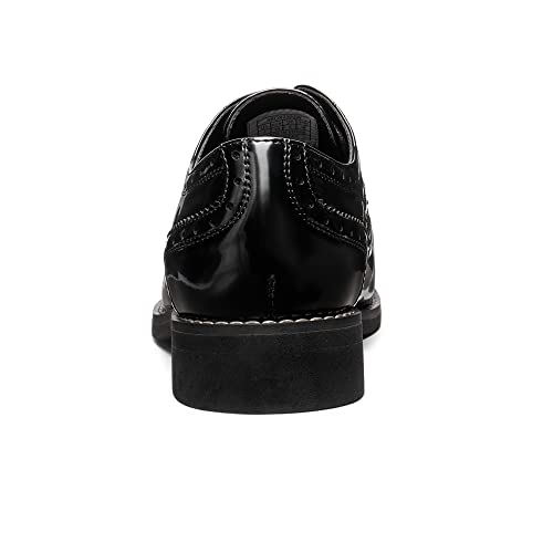 Women's Classic Oxfords Lace Up Business Formal Wingtip Brogue Dress Shoes