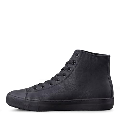31BpKd8sNL.jpg Men's Stagger Hi High Top Sneakers Food Service Shoe