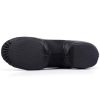 Unisex 006 PU Leather Upper Slip-on Jazz Shoe for Women and Men's Dance Shoes