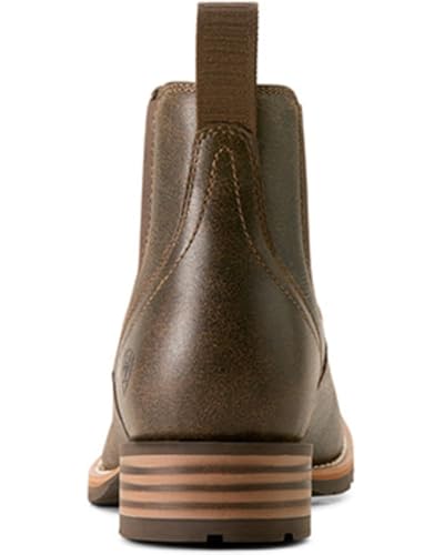 31IXOIMojIL.jpg Mens Hybrid Low Boy Round Toe Chelsea Casual Boots Ankle - Brown