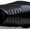 Men's Dress Shoes Leather Wingtip Formal Business Oxford Shoes Brogue Retro Derby Dress Shoes for Men