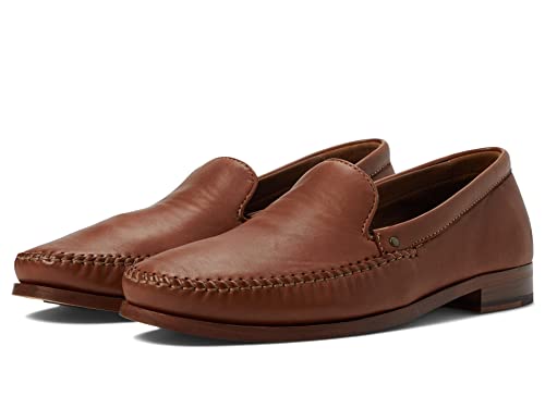 Collection® Baldwin Whipstitch Venetian Fancy Shoes for Men – Leather Construction