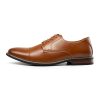 Men's Prince Classic Modern Formal Oxford Lace Up Dress Shoes