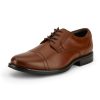 Mens Garfield Dress Cap Toe Oxford Shoe - Wide Widths Available