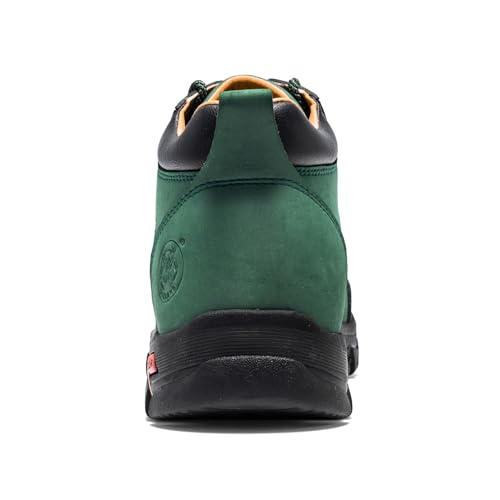 Men's Casual Leather Shoes Chukka Ankle Boots Handmade Fashion Shoes Non Slip Breathable Comfortable Mid Top for Driving Walking