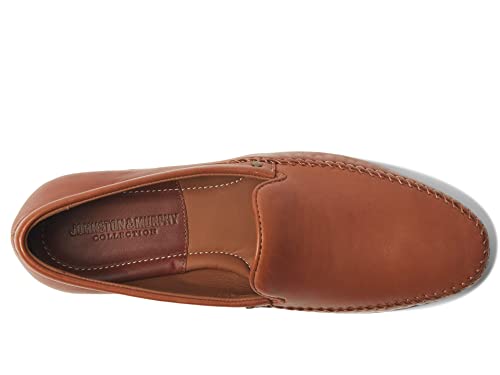Collection® Baldwin Whipstitch Venetian Fancy Shoes for Men – Leather Construction
