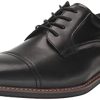 Men's Centro Flex Cap Toe Oxford Dress Casual Leather Comfortable Lace Up