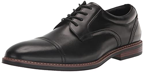 Men's Centro Flex Cap Toe Oxford Dress Casual Leather Comfortable Lace Up