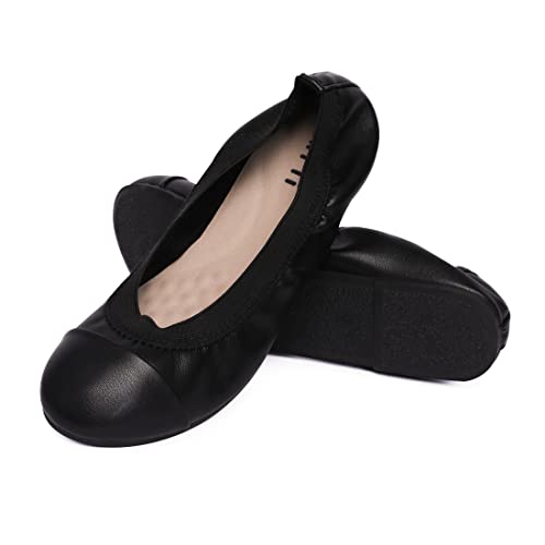 31axGaK1CYL.jpg Women's Ballet Flats Classic Round Toe Flats Shoes Casual Comfort Slip On Soft Walking Shoes