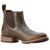 31bcljgIayL.jpg Mens Hybrid Low Boy Round Toe Chelsea Casual Boots Ankle - Brown