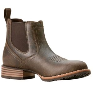 Mens Hybrid Low Boy Round Toe Chelsea Casual Boots Ankle - Brown