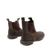 Men's BC Thunder Soft Toe Chelsea Work Boot – Lightweight Pull-On Mid-Duty EVA Sole, Flexible and Durable, Handcrafted Leather
