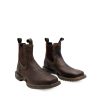 Men's BC Thunder Soft Toe Chelsea Work Boot – Lightweight Pull-On Mid-Duty EVA Sole, Flexible and Durable, Handcrafted Leather