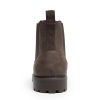 Men's Chelsea Boots Suede Leather Casual Cowboy Boots for Men