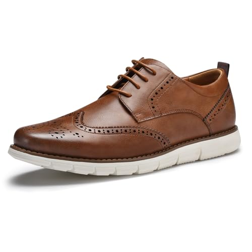 Mens Dress Shoes Casual Oxford Shoes Dress Sneakers Business Wingtip Brogue Office Shoes