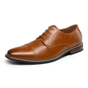 Men's Prince Classic Modern Formal Oxford Lace Up Dress Shoes