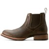 31jtIuZAn9L.jpg Mens Hybrid Low Boy Round Toe Chelsea Casual Boots Ankle - Brown