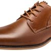 Men's Dress Shoes Leather Classic Formal Mens Oxfords Retro Derby Oxford