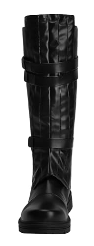 31mYfXK86CL.jpg Mens Tall Boots Medieval Renaissance Pirate Cosplay Boot Halloween Costume Shoes
