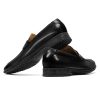 Men's Slip on Oxford Dress Shoes Classic Handmade Calfskin Manufacturing More Compact, Choose The Right Size to Modify The Foot