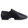 Unisex 006 PU Leather Upper Slip-on Jazz Shoe for Women and Men's Dance Shoes