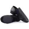 Unisex 006 PU Leather Upper Slip-on Jazz Shoe for Women and Men's Dance Shoes