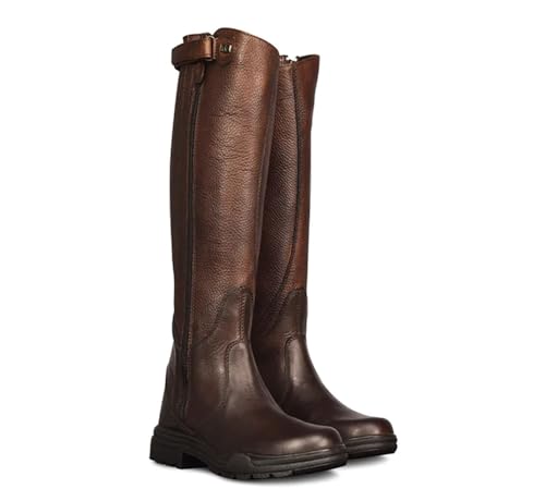 31rP4770J2L.jpg Women's Comfortable Stylish Equestrian Horse Riding Tall Full-Grain Leather Moorland Ii Highrider Boot