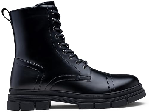 Men's Boots Fashion High Top Motorcycle Boots Waterproof Boots for Men