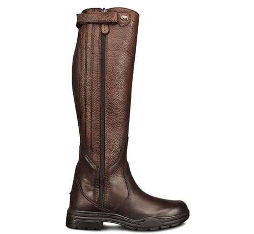 31uGYnrvU2L.jpg Women's Comfortable Stylish Equestrian Horse Riding Tall Full-Grain Leather Moorland Ii Highrider Boot