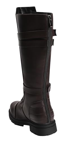 31yfSoX3P6L.jpg Mens Tall Boots Medieval Renaissance Pirate Cosplay Boot Halloween Costume Shoes