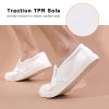 Women's Slip-On Loafers with Memory Foam Cushioning - Lightweight Casual Sneakers for All-Day Comfort