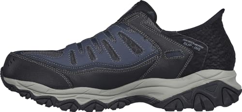 Men's Hands Free Slip-ins Cankton-Faison St Industrial Shoe, Navy/Grey, 12