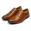 Men's Prince Classic Modern Formal Oxford Lace Up Dress Shoes