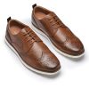 Mens Dress Shoes Casual Oxford Shoes Dress Sneakers Business Wingtip Brogue Office Shoes