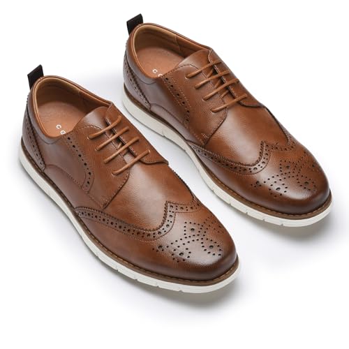 Mens Dress Shoes Casual Oxford Shoes Dress Sneakers Business Wingtip Brogue Office Shoes