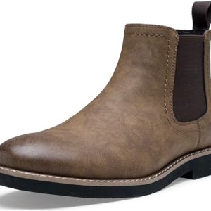 Chelsea Boots Men Casual Dress Boots Black Ankle Classic Slip on Boots for Men