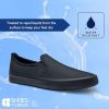 416Dq3yW1VL.jpg Unisex Slip-On Work Shoe - Non-Slip, Comfortable & Water-Resistant Slip-On Work Sneaker for Men & Women - Ideal for Restaurant,