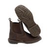 Men's BC Thunder Soft Toe Chelsea Work Boot – Lightweight Pull-On Mid-Duty EVA Sole, Flexible and Durable, Handcrafted Leather