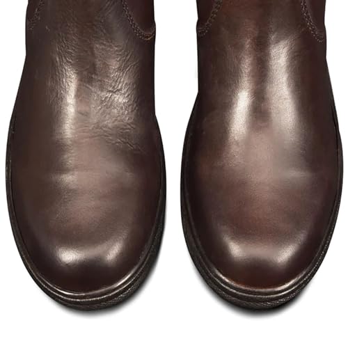 416n9W69pDL.jpg Women's Comfortable Stylish Equestrian Horse Riding Tall Full-Grain Leather Moorland Ii Highrider Boot