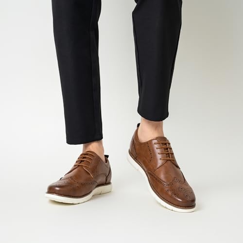 Mens Dress Shoes Casual Oxford Shoes Dress Sneakers Business Wingtip Brogue Office Shoes