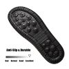 Mens Casual Leather Shoes Ankle Chukka Boots Slip On Lightweight Loafers Mid top Walking Driving Shoes for Male
