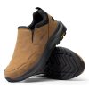41Cadw5TGAL.jpg Men's Wide Slip on Shoes for Men Hiking Shoes Go Walking Shoes Loafers Trekking Trails Sneakers with Arch Support