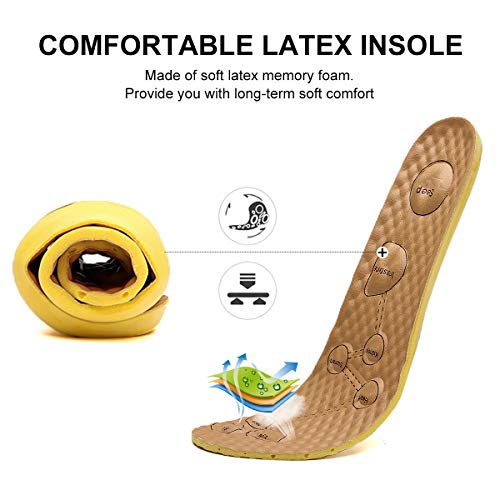 Mens Casual Leather Shoes Ankle Chukka Boots Slip On Lightweight Loafers Mid top Walking Driving Shoes for Male
